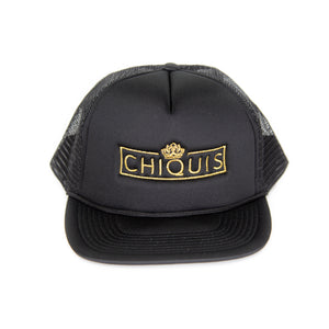 Chiquis Logo Embroidered Trucker Hat