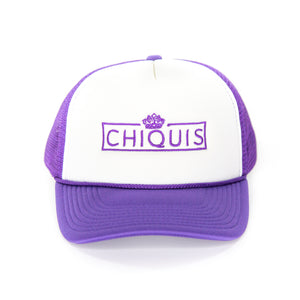 Chiquis Logo Embroidered Trucker Hat
